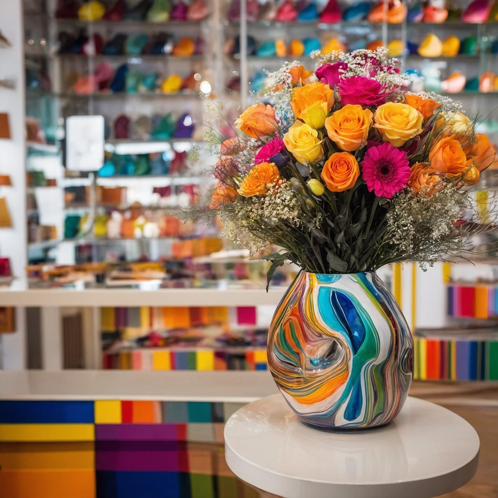 Composiciones florales creativas